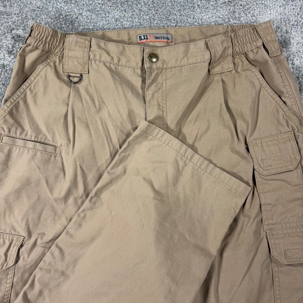 5.11 Tactical Taclite Pro Pants Mens 34x34 Coyote Ripstop Cargo 74273